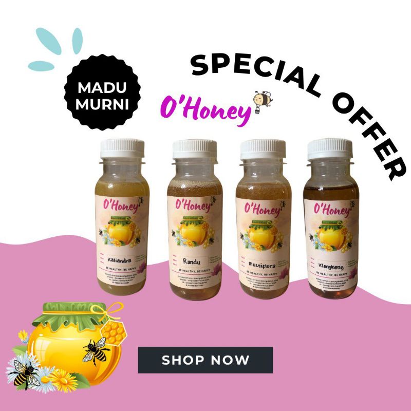 

O'Honey Madu murni 100 ml
