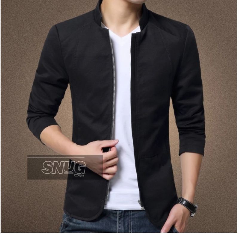 JAKET SEMI JAS PRIA TERBARU/JAKET SEMI JAS KASUAL/BLEZER PRIA/