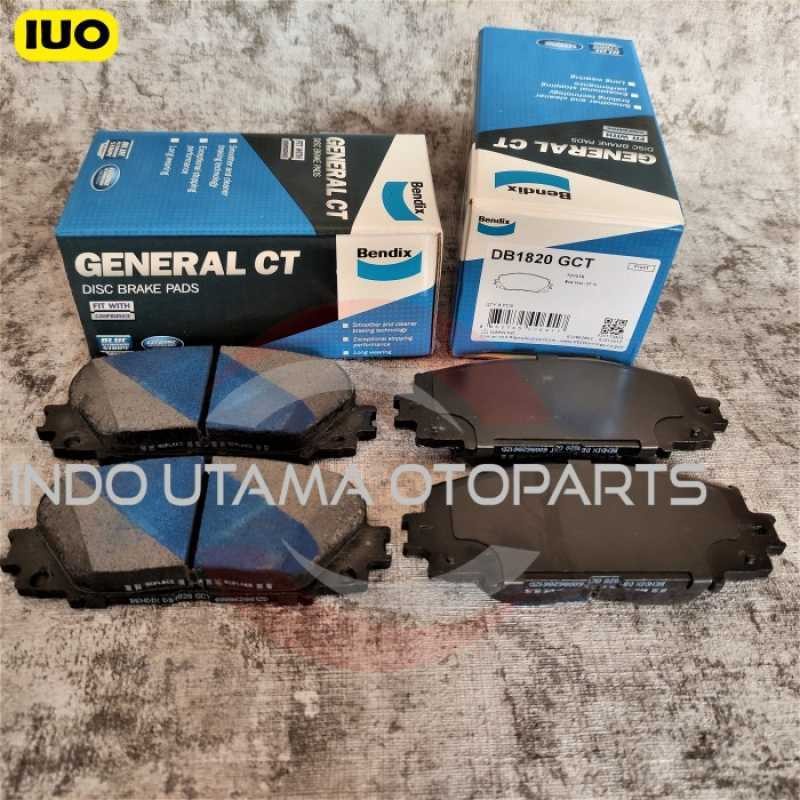 Kampas Rem Yaris E J G Limo Gen 2 BENDIX Brake Pad DB 1820 GCT