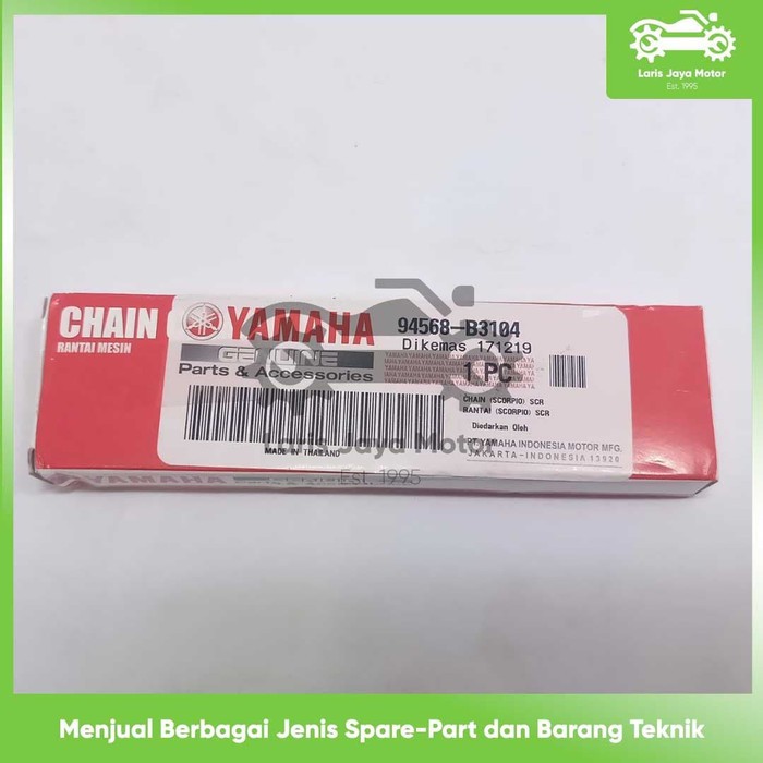 RANTAI RANTE KETENG  SCORPIO 94568-B3104 ORIGINAL ASLI YAMAHA RANTE KETENG SCORPIO RANTAI KETENG SCO