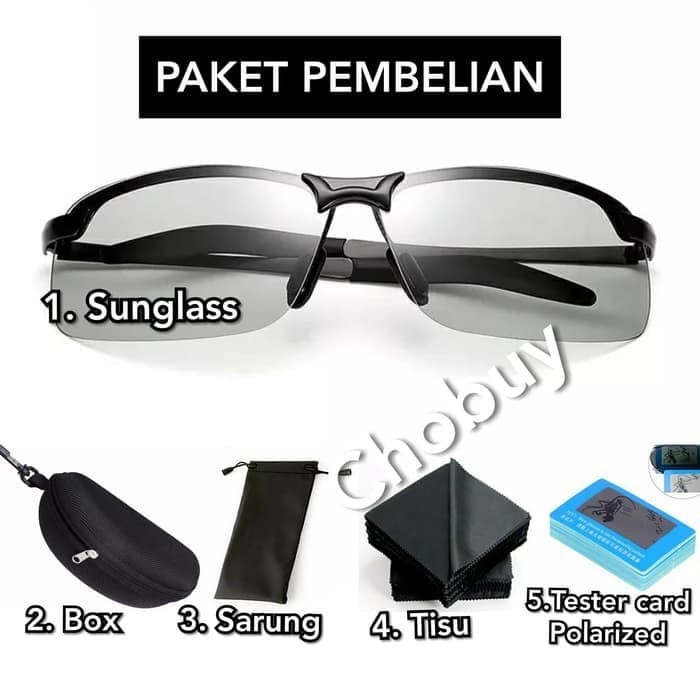 Kacamata Kaca Mata Hitam Polarized Terpolarisasi Untuk Bersepeda Berkendara Di Pantai Berjemur Sport