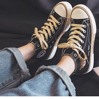 SW26 Sepatu Sneakers Import Wanita Korea Fashion Kanvas Sport Shoes COD Original