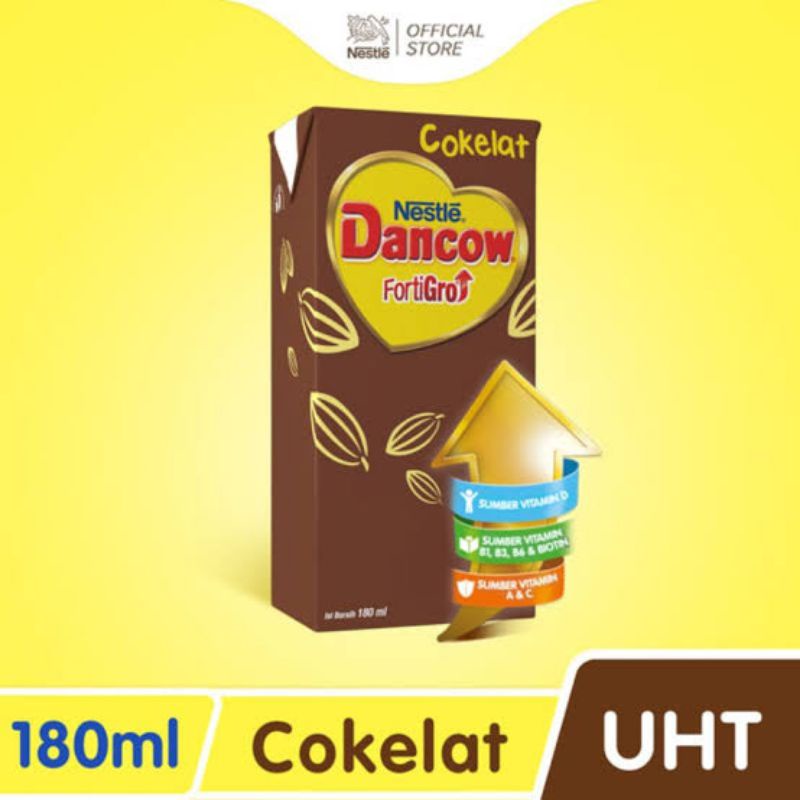 

Dancow Susu UHT 180ml Coklat