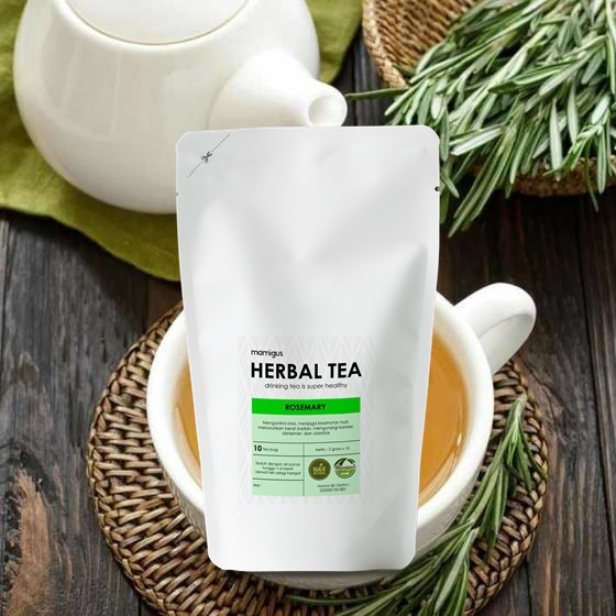 

TEH CELUP ROSEMARY / Teh Rosemary / Rosemary Leaf Tea / Teh Herbal Alami Premium