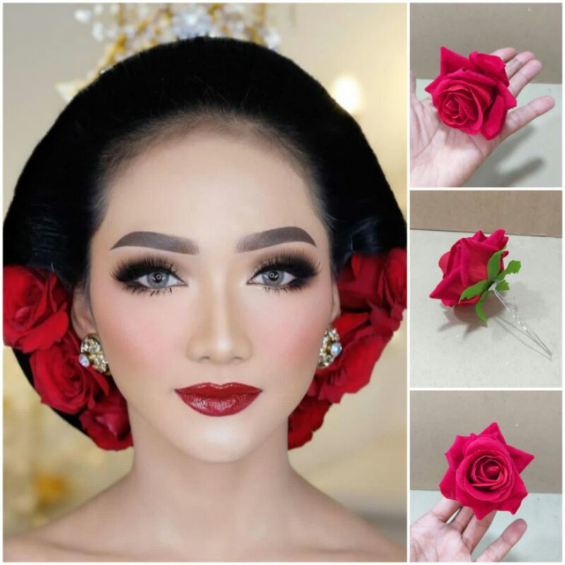 tusuk mawar / tusuk sanggul / tusuk konde