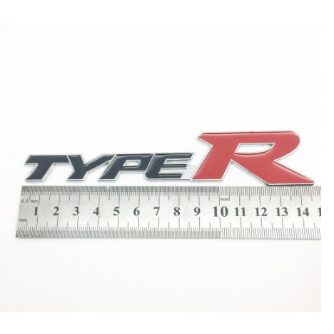 Emblem metal Type R