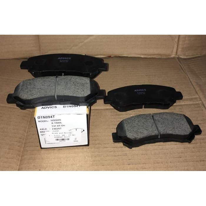 Brake Pad AISIN New Xtrail Kampas Rem ADVICS B1N094T - ORIGINAL