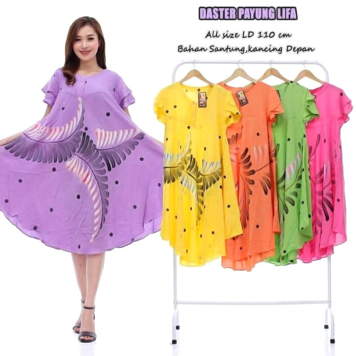 DASTER MURAH KEKINIAN DASTER PAYUNG LIFA BUMIL BAJU DASTER MURAH KEKINIAN DASTER PAYUNG LIFA BUMIL BAJU