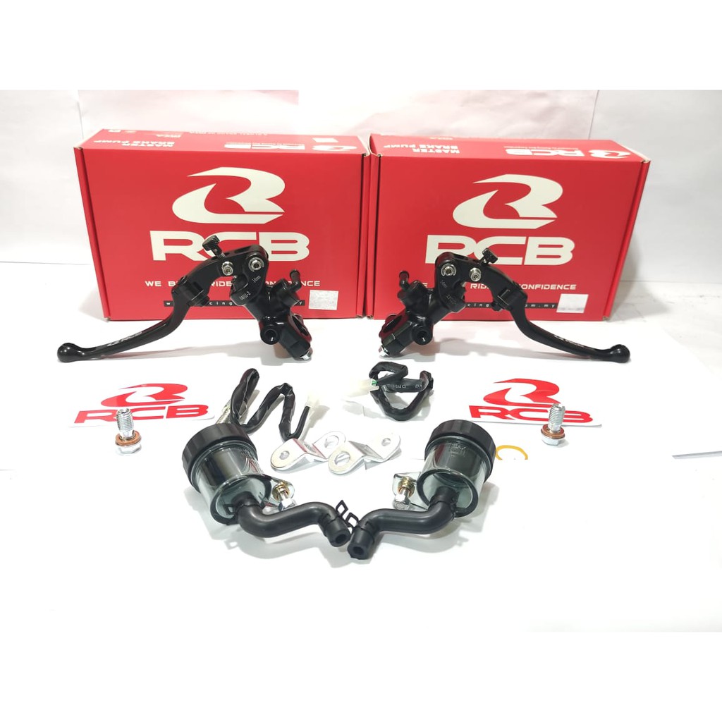 MASTER REM KIRI KANAN RCB S1 RADIAL HITAM NMAX PCX XMAX ADV