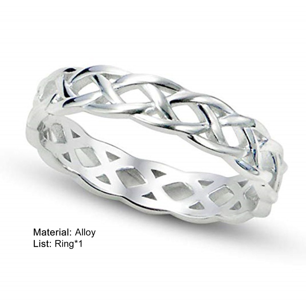 Hu Hu Hu Hu Hu Alat Bantu Pasang Kacamata♡ Cincin Pernikahan Desain Simpultulisan Forever Tahan Lama Menarik Untuk Priawanita