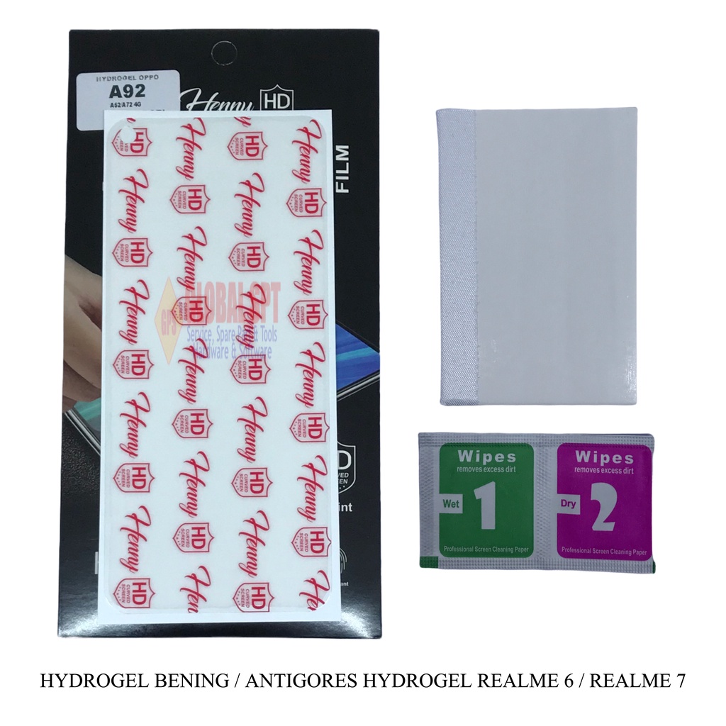 HYDROGEL BENING / ANTIGORES HYDROGEL REALME 6 / REALME 7 / 6PRO