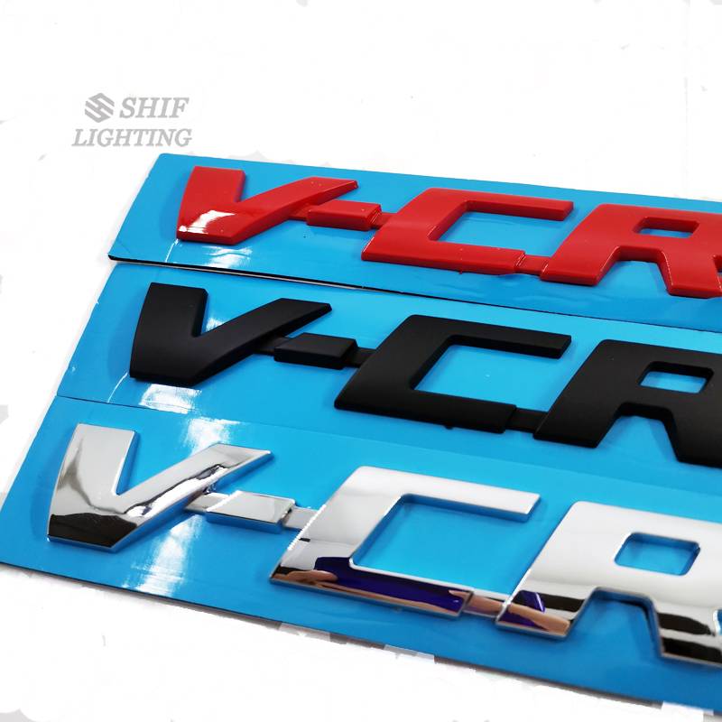 1pc Stiker Emblem V-CROSS Bahan ABS Untuk Bagasi Belakang Mobil ISUZU