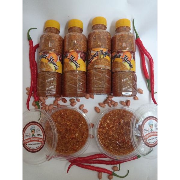 

SAMBEL RUJAK MANIS - Extra Kacang - kemasan 250ml