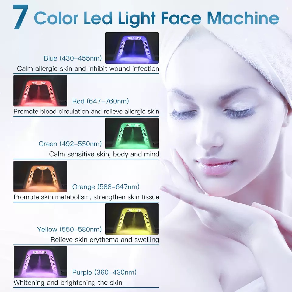 CALCIUM PDT SPA FACE TERBARU DENGAN OZONE DINGIN PHOTODYNAMIC LIGHT THERAPY BEAUTY INSTRUMENT