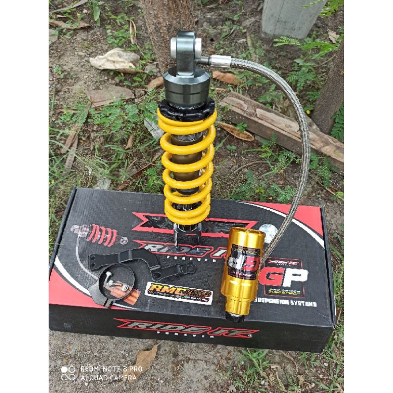 Shock ride it gp cbr, cb150r lama/new klick fungsi