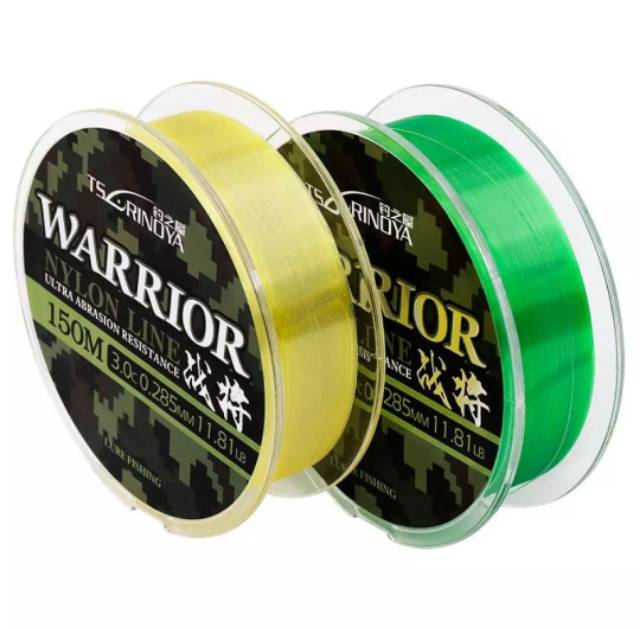 Senar pancing nilon GALATAMA Tsurinoya Warrior 150 M Turnament