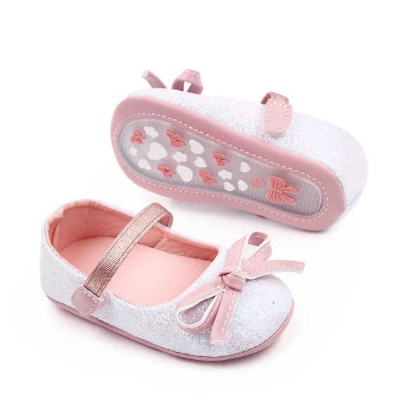 Prewalker Glitter 6M - 18M Sepatu Anak Perempuan Glitter Lucu CBKS