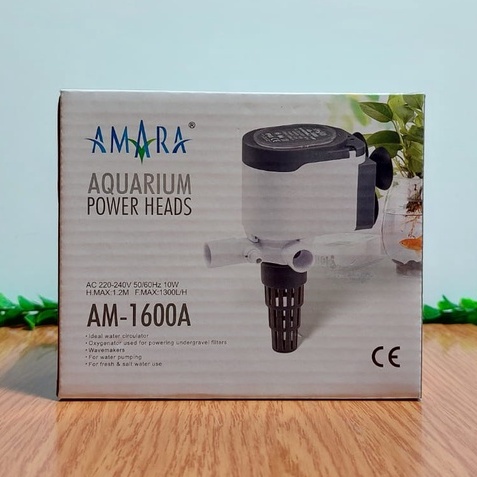 POMPA AQUARIUM AMARA AM 1600 A POMPA AIR CELUP AMARA 1600 POWER HEAD