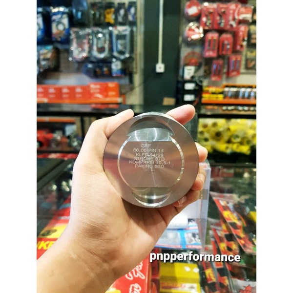 BRT FORGED PISTON 66 PIN 14 CRF 150 (Coak Klep 34/29, Stroke std, komp 11.5)