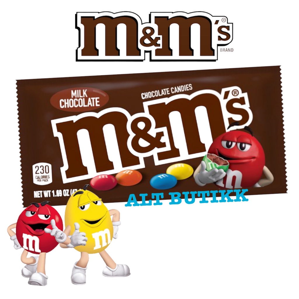 

M&M'S MILK CHOCOLATE CANDIES | M&M COKLAT | COKELAT MNM