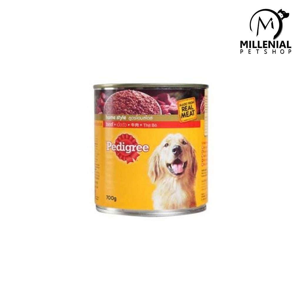 Makanan anjing pedigree Beef 700gr Chicken 700 gr Basah Kaleng