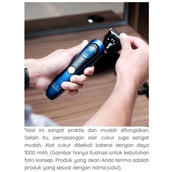 klaz hair trimmer profesional alat cukur profesional 100% tahan air hair cliper