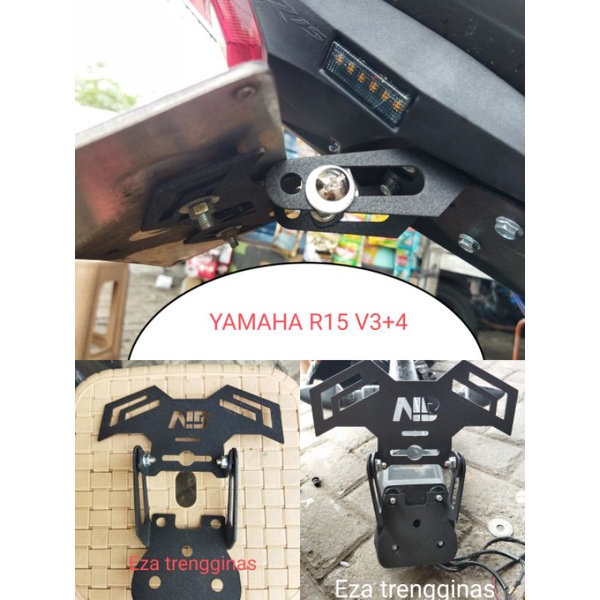 TAIL TIDY KUPU KUPU YAMAHA R15 V3 V4  SPAKBOR YAMAHA R15 V3 V4 FENDER R15 V3 V4 SPAKBOR R15 V3 V4 AK
