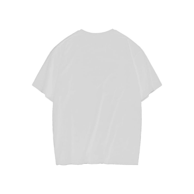T-shirt putih zaell original yoodo / kaos distro casual atasan terpopuler terlaris pakaian pria wanita remaja dewasa unisex bukan uniqlo-1