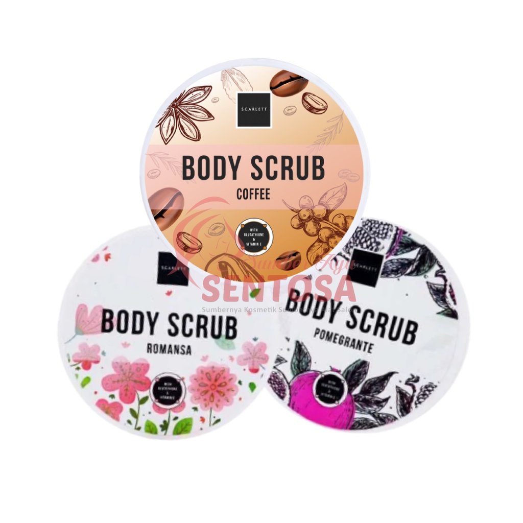 SCARLETT BODY SCRUB 250ML