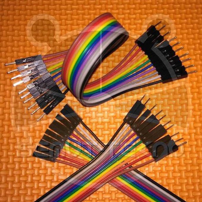 Harga Hemat Jumper Wire Connector Dupont Cable For Breadboard