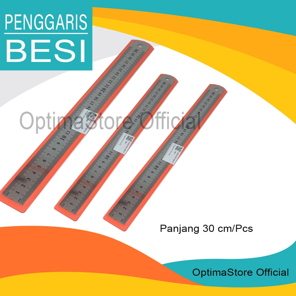 

Penggaris Besi 30 Cm