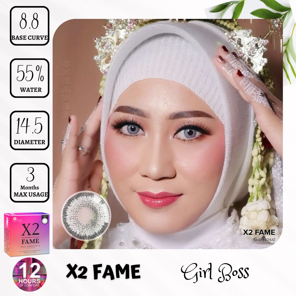 SOFTLENS X2 FAME X INUL DARATISTA - MINUS 0.50 SD 2.75