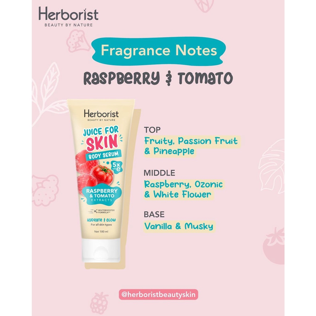 Herborist Juice For Skin Body Serum - 180ml