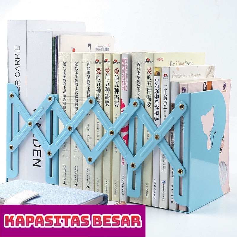 AZ Rak Buku Majalah Rak Box File Holder Magazine Book Newspaper Rack Box File Desktop Organizer