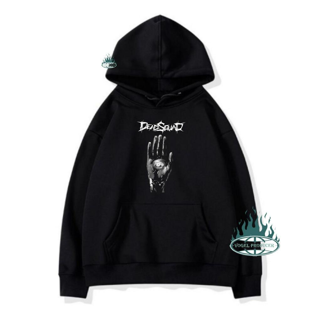 Sweater hoodie deadsquad premium / jaket hoodie metal pria wanita / hoodie tulisan metal / jaket hoodie katun teball