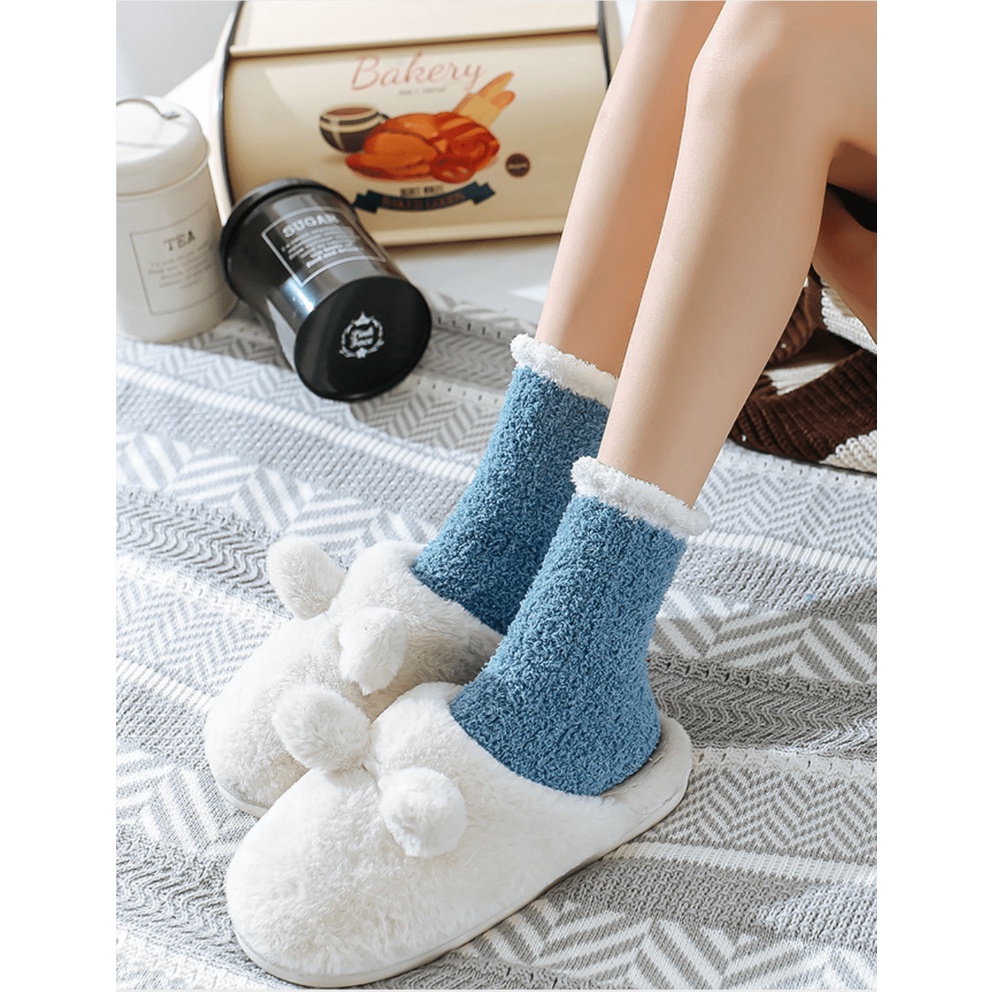 KAOS KAKI WINTER KAOS KAKI WOOL KAOS KAKI MUSIM DINGIN WANITA