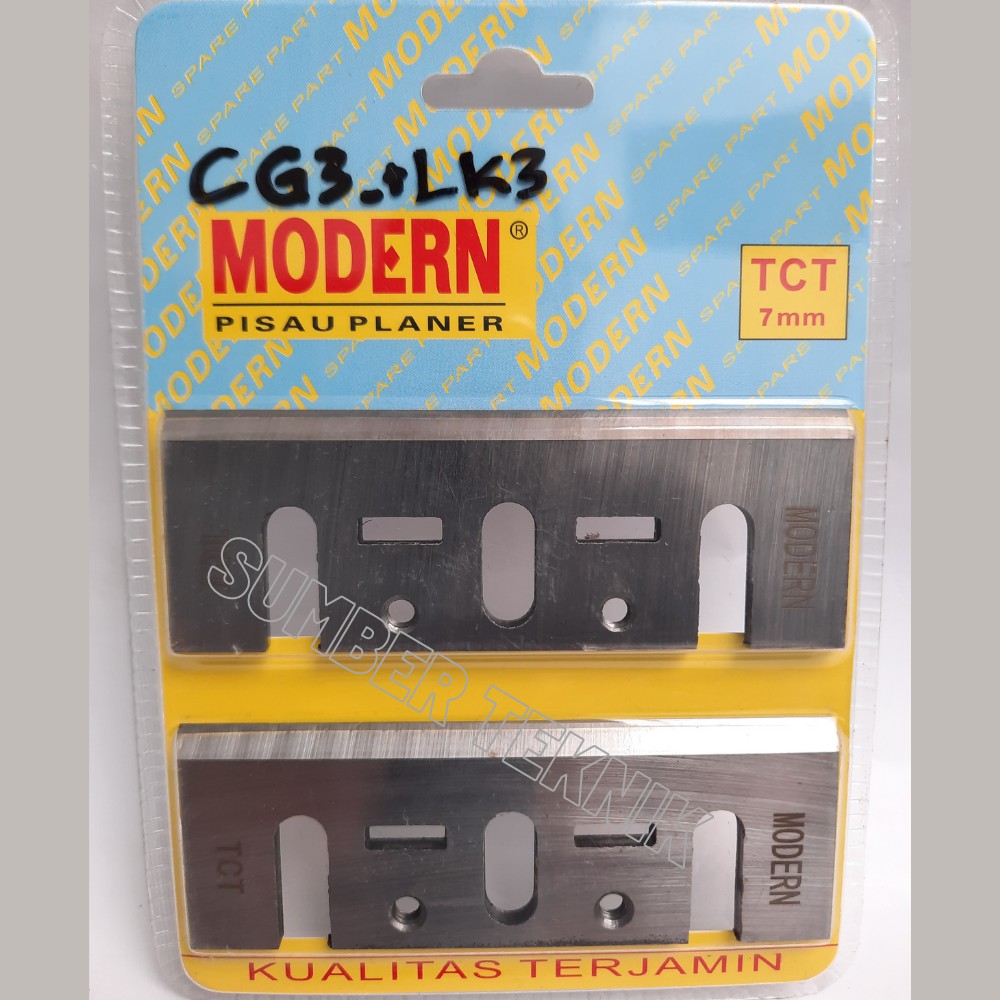 MATA PISAU PLANER MERK MODERN TCT 7MM