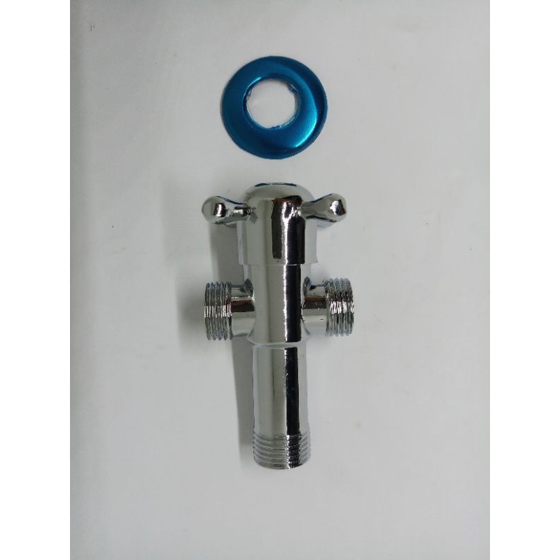 Kran T Shower Stainless 1/2&quot; (Inch) / Stop kran