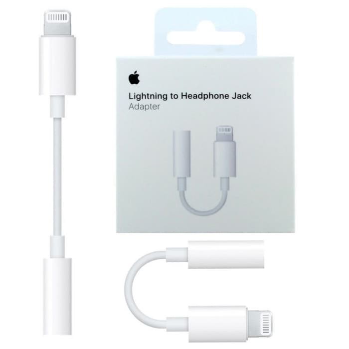 NA Kabel Aux Iphone 7 - Aux Adapter Iphone 8 - Kabel Audio Iphone 7 Plus