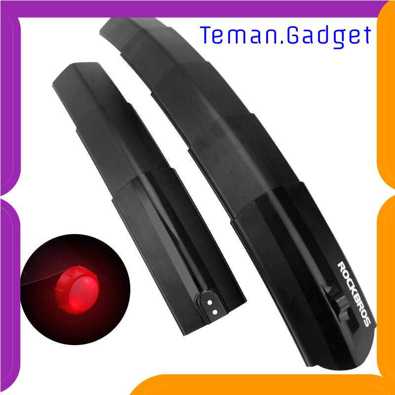 TG-IB Rockbros Spakbor Sepeda Telescopic Fender Tail Light - DNB-1001