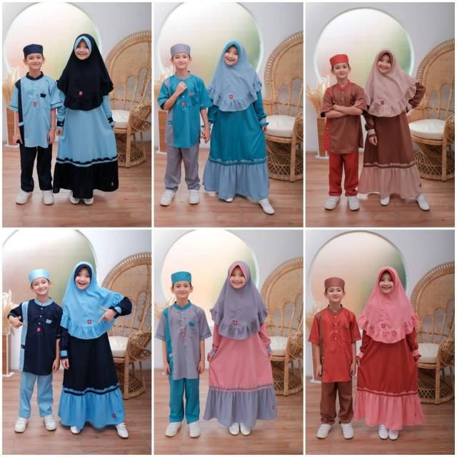 Gamis anak kids inayah ANV
