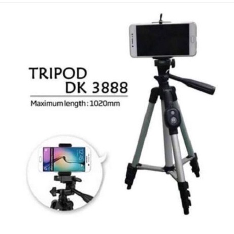 Tripod DK 3888 Bluetooth Remote Shutter Tripot DK-3888 1 Meter