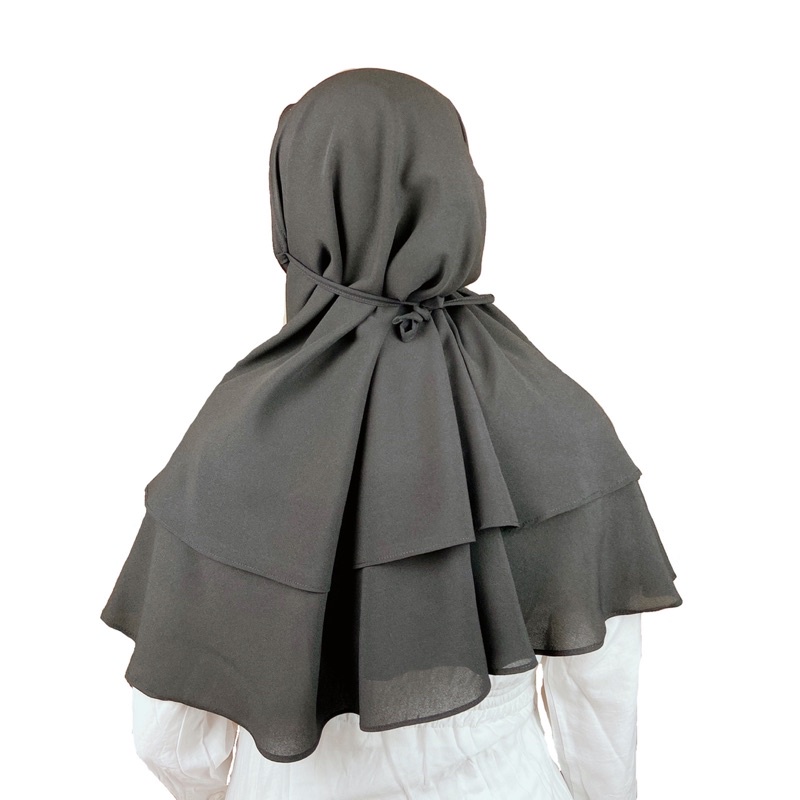 Nouri Avani Hijab Bergo Diamond 2 layer Jumbo