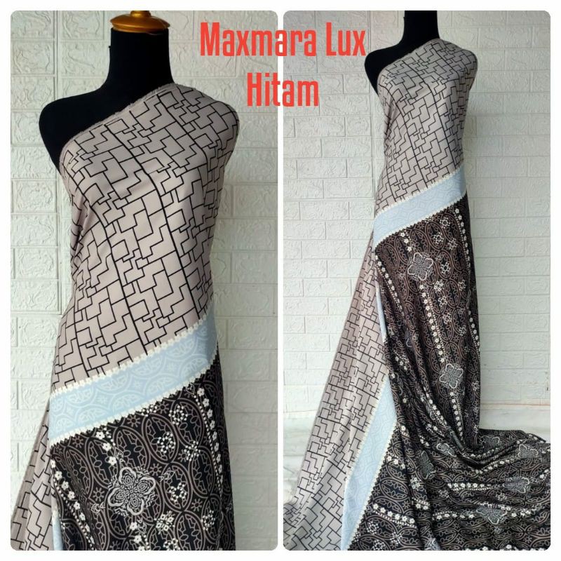 Kain Maxmara Lux Emilia Motif Cocok untuk Kemeja,Gamis,sarimbit, couple( Per 0.5 Meter )