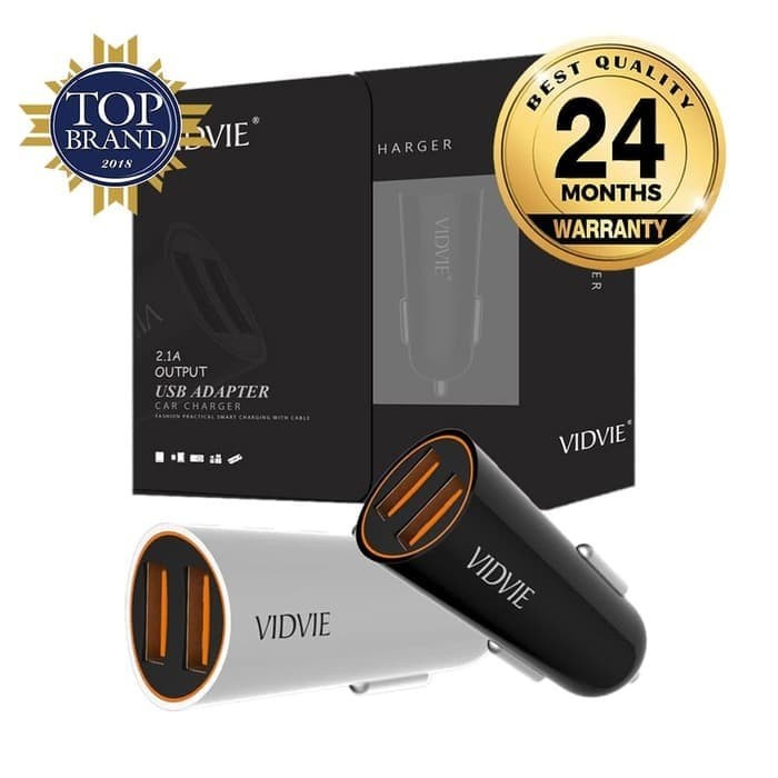 Fast Charger Mobil  Vidvie SMILE CC505 2,4A