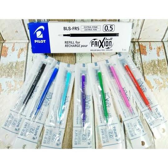 

laris Refill Frixion / Refill Pilot Frixion Clicker 0.5 & 0.7 -100% ORIGINAL bisa cod