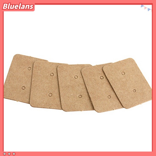 100 Pcs Holder Display Perhiasan Anting Stud Model Gantung Ukuran 25x35mm