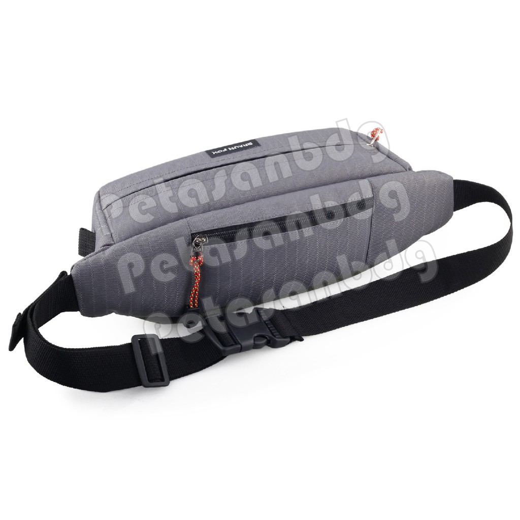PTS -Tas Pinggang Pria / Tas Fashion Pria Elbrus Original Braun Fox SH - Tas Pinggang Cowok Terbaru