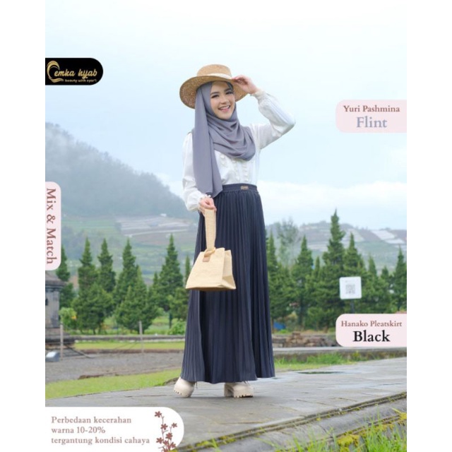 Rok Plisket BY Emka Hijab Ori