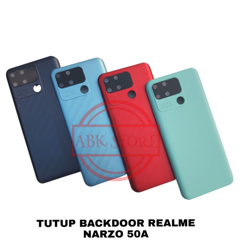 TUTUP BELAKANG BACKDOOR BACKCOVER BACK CASING HOUSING REALME NARZO 50A